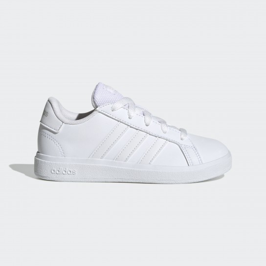 Adidas Grand Court 2.0 K - Branco/Branco