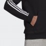 Casaco Adidas 3 Stripes Essentials - Preto