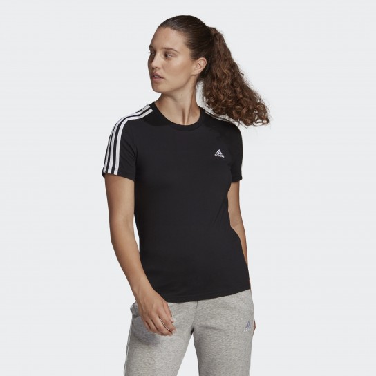T-shirt Adidas 3 Stripes Essentials - Preto