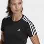 T-shirt Adidas 3 Stripes Essentials - Preto