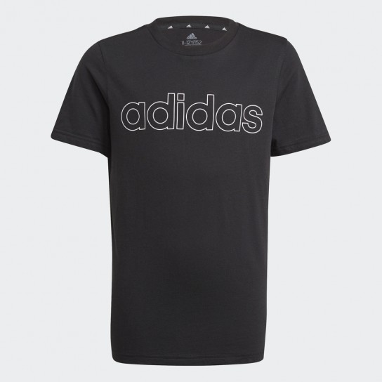 T-shirt Adidas Boys Essentials Logo - Preta