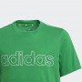 T-shirt Adidas Boys Essentials Logo - Verde