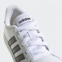 Adidas Grand Court 2.0 K - Branco/Preto