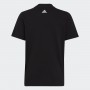 T-shirt Adidas Unisex Linear - Preto