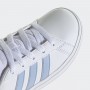 Adidas Grand Court 2.0 K - Branco/Azul