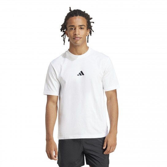 T-shirt Adidas Small Logo - Branco