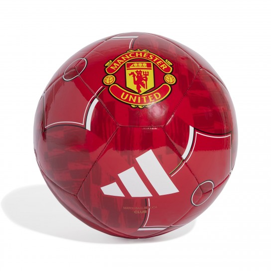 Bola Adidas Manchester United FC Home Club - Vermelho