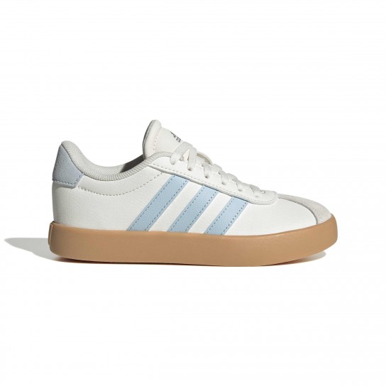 Adidas VL Court 3.0 K - Branco/Azul