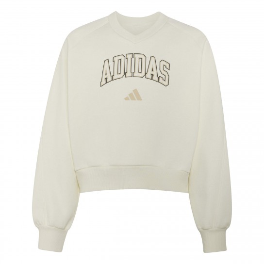Sweat Adidas Collegiate Typography K - Cru