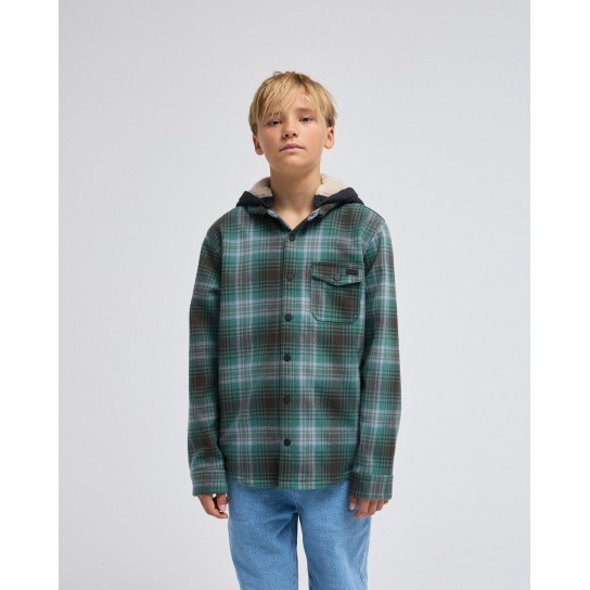 Camisa Billabong Furnace Bonded J - Verde