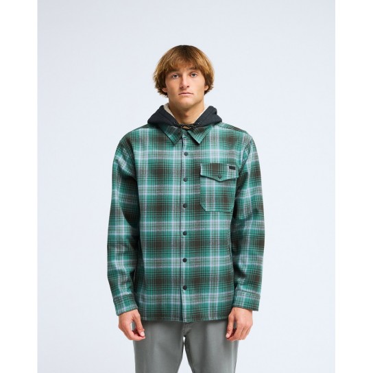 Camisa Billabong Furnace Bonded Flannel - Verde