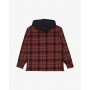Camisa Billabong Furnace Bonded Flannel - Vermelho