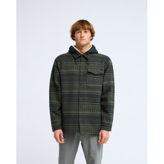 Camisa Billabong Furnace Bonded Jacquard - Preto