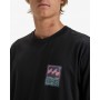 T-shirt Billabong Stamp - Preto