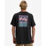 T-shirt Billabong Stamp - Preto