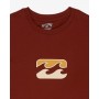 T-shirt Billabong Icon Wave - Bordeaux