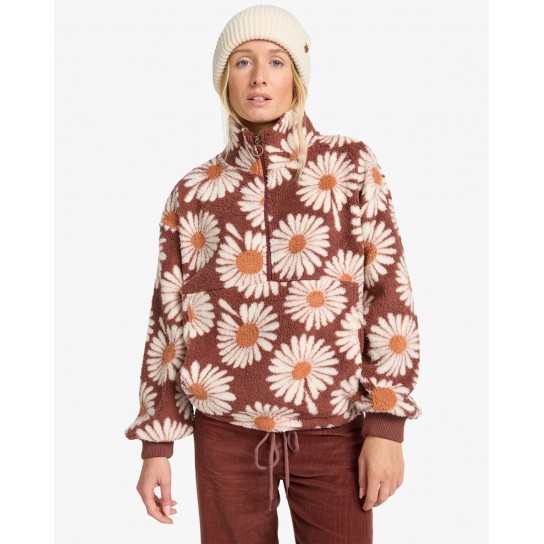 Sweat Billabong Time Off - Castanho 