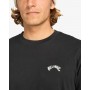 T-shirt Billabong Arch Crew - Preto