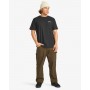 T-shirt Billabong Arch Crew - Preto