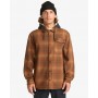 Casaco Billabong Furnace Bonded Flannel - Castanho