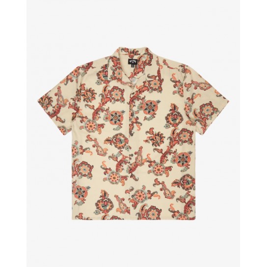 Camisa Billabong Vacay - Camel/Estampado
