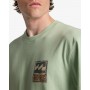 T-shirt Billabong Stamp - Verde Claro