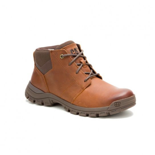 Caterpillar Threshold chukka burnish - Leather brown