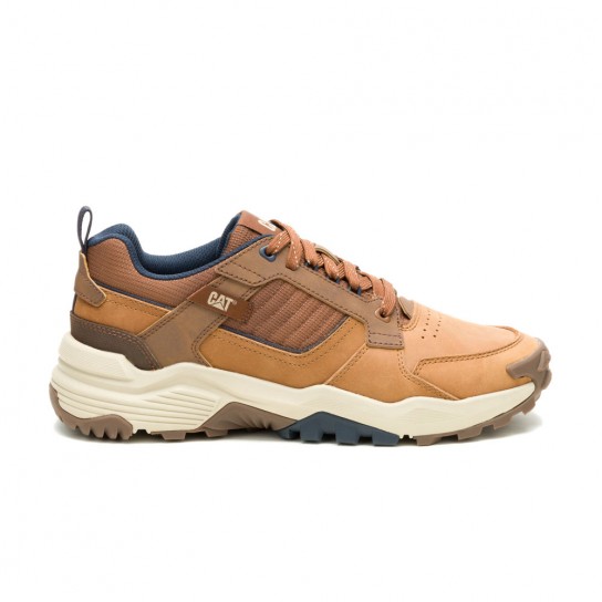 Caterpillar Grapple Leather - Castanho