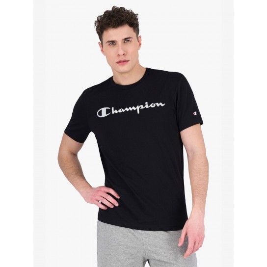 T-shirt Champion Crewneck - Preto