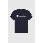 T-shirt Champion Big Logo - Azul