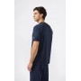 T-shirt Champion Big Logo - Azul Marinho