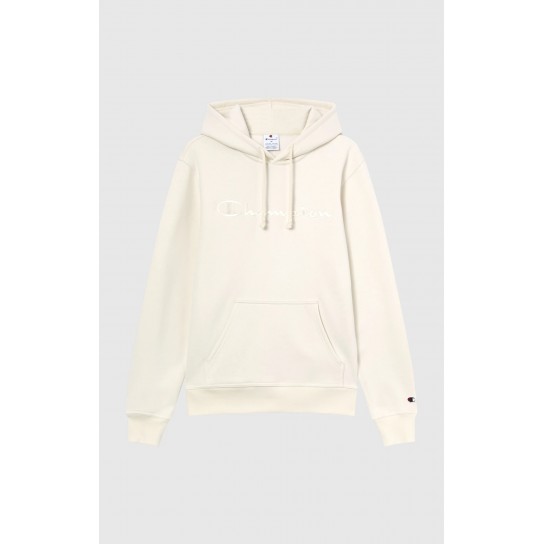 Sweat Champion Big Embroidered Logo - Branco