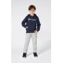 Sweat Champion Hooded JR - Azul