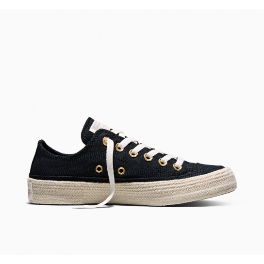 Converse All Star Espadrille OX - Preto
