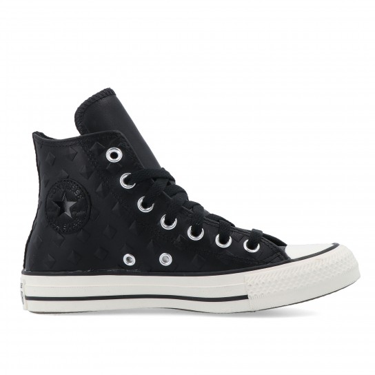 Converse All Star Hi Studded Leather - Preto/Tachas