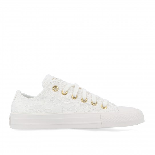Converse All Star OX Lace Vintage - Branco