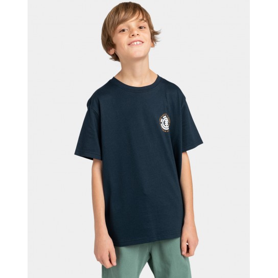 T-shirt Element Seal Boy - Azul