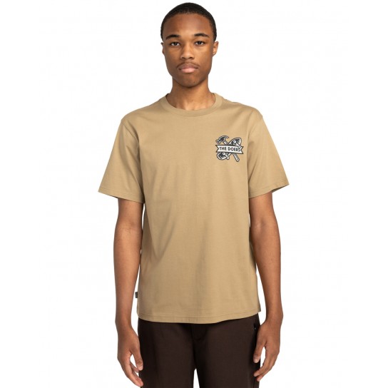 T-shirt Element Timber Supply - Castanho