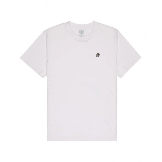 T-shirt Element Pizza - Branco