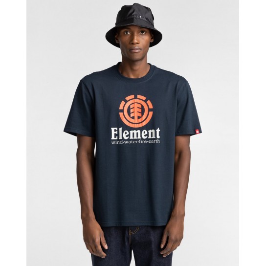 T-shirt Element Vertical - Azul