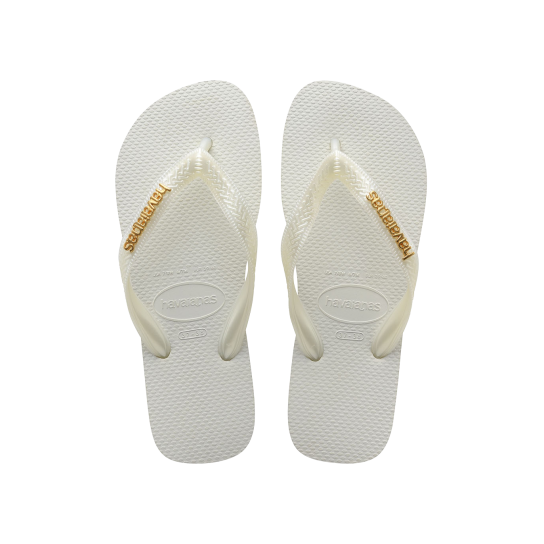 Havaianas Top Logo Metallic - Branco