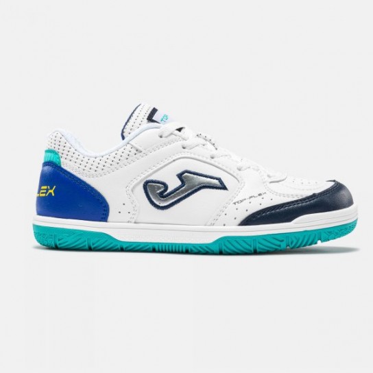 Joma Top Flex 2632 IN JR - Branco/Azul