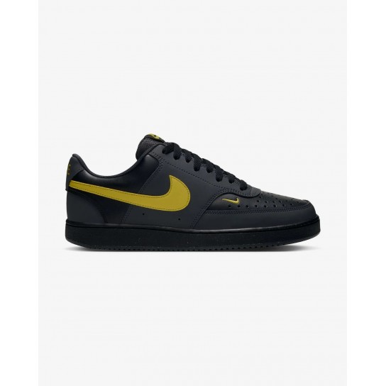 Nike Court Vision Low - Preto/Amarelo