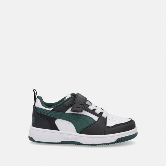 Puma Rebound V6 LO AC+PS - Branco/Preto