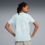 T-shirt Puma FPF FtblCulture Printed JR - Verde Lagoa