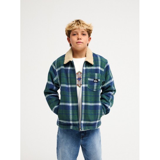 Casaco Quiksilver Sherpa Harrington K - Azul