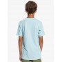 T-shirt Quiksilver Surf Lockup Jr - Azul