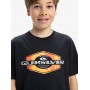 T-shirt Quiksilver Ev Locked Up J - Azul