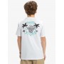 T-shirt Quiksilver Share The Stoke J - Branco