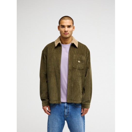 Casaco Quiksilver Dna Sherpa Harrington - Verde
